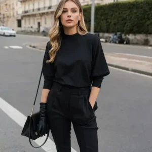 Black Outfit Captions for Instagram