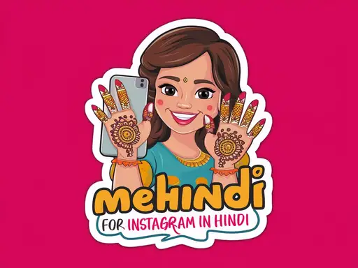 Mehndi Captions for Instagram in Hindi