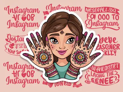 mehndi quotes for instagram