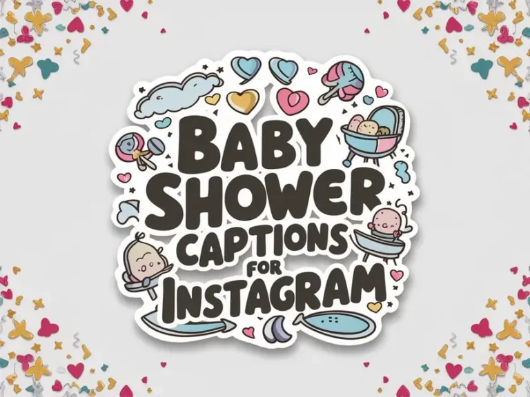 Baby Shower Captions for Instagram