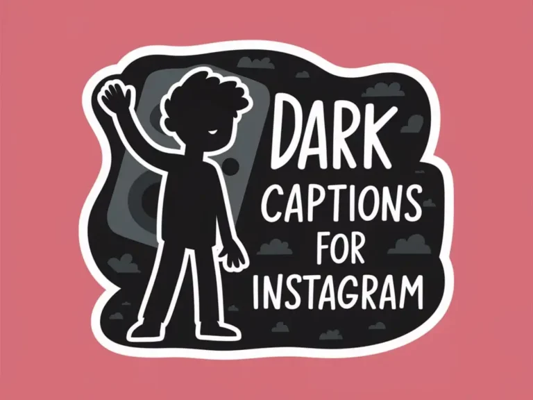 Dark Captions for Instagram