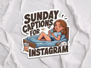 Sunday Captions for Instagram