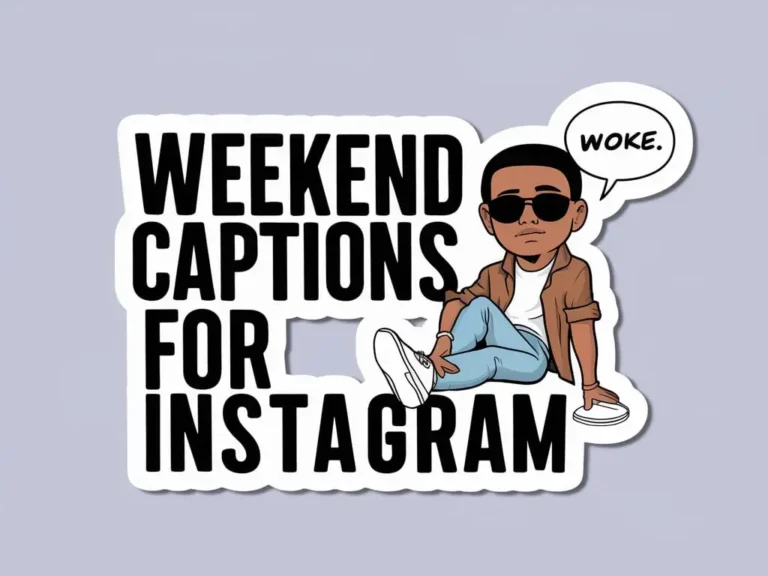 Weekend Captions for Instagram