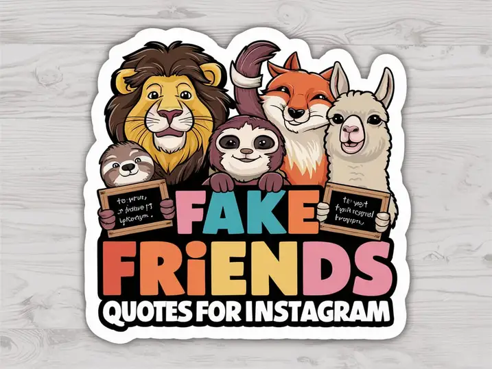 Fake Friends Quotes for Instagram