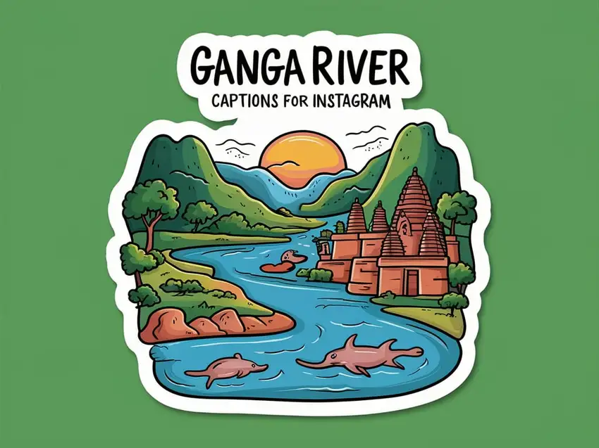 Ganga River Captions for Instagram