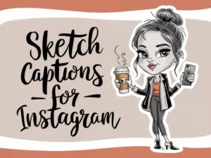 Sketch Captions For Instagram